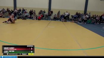 120 lbs Semifinal - Adam Carey, Immortal Athletics WC vs Cody Meyer, Osceola