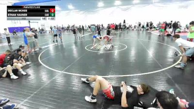 112 lbs Round 4 (10 Team) - Declan McKee, Savage Black vs Ethan Hauser, Savage Red