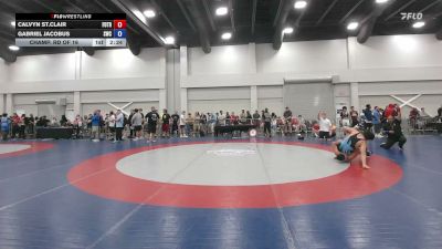 165 lbs Champ. Rd Of 16 - Calvyn St.Clair, Fox Trained vs Gabriel Jacobus, Storm Wrestling Center