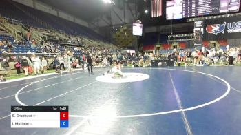 127 lbs Cons 32 #1 - Sophie Grunhuvd, Montana vs Isabella Motteler, Illinois