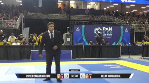 Kielan Nainoa Nitta vs Payton Zapara Gilstrap 2025 Pan Kids Jiu-Jitsu IBJJF Championship