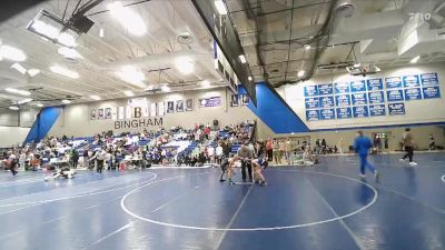 92 lbs Champ. Round 2 - Quentin Bingham, TUG vs Jre Whitford, Team Pride Academy