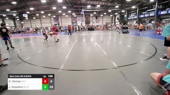 160 lbs Rr Rnd 3 - Alex George, 4M Strength vs Jhayvon Napoleon, MetroWest United Red