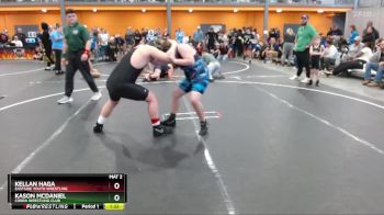 Cons. Round 2 - Kellan Haga, Eastside Youth Wrestling vs Kason McDaniel, Cobra Wrestling Club