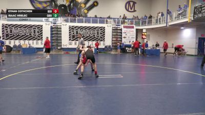 107 lbs Consy 7 - Ethan Cothchen, Bishop McCort vs Isaac Hrelec, Canon-McMllan