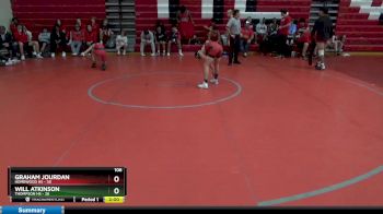 106 lbs Round 2 (12 Team) - Will Atkinson, Thompson HS vs Graham Jourdan, Homewood Hs