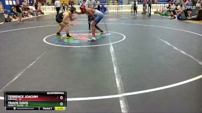 175 lbs Quarterfinals (8 Team) - Travis Davis, Merritt Island vs Terrence Joachim, Miramar