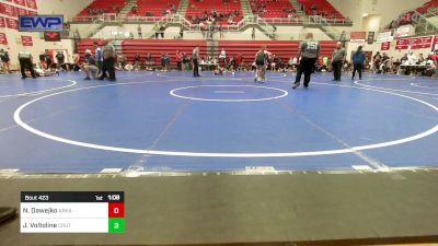 138 lbs Semifinal - Noah Dawejko, Arkansas vs Jack Voltoline, Crutchmer Wrestling