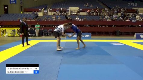 José Emiliano Villaverde Montalv vs Noah Cole Basinger 2024 Pan IBJJF Jiu-Jitsu No-Gi Championship
