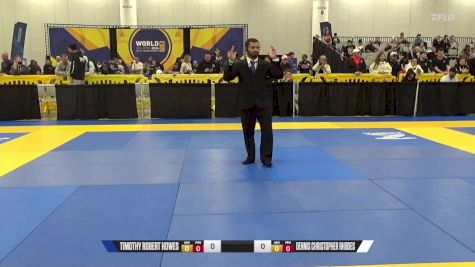 Dennis Christopher Rhodes vs Timothy Robert Howes 2024 World IBJJF Jiu-Jitsu No-Gi Championship