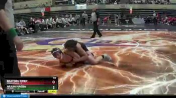 160 lbs Quarterfinals (8 Team) - Arjun Nagra, Vacaville vs Brayden Stier, Stewartville