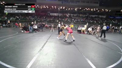 136 lbs Semifinal - Delanny Arias, Bound Brook vs Isabella Cox, Upper Township