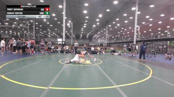 115 lbs Rr Rnd 4 - Trey Ortman, Council Rock South Blue - HSBAFC vs Kenay Reyes, Comet WC - HSBAFC