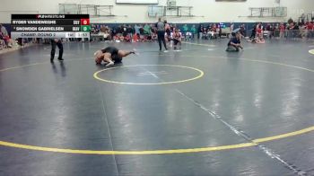 190 lbs Champ. Round 2 - Ryder Vandeweghe, Silverton vs Snowden Gabrielsen, Beaverton