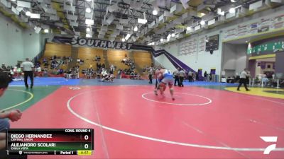 285 Boys Cons. Round 4 - Diego Hernandez, Central Union vs Alejandro Scolari, Chula Vista