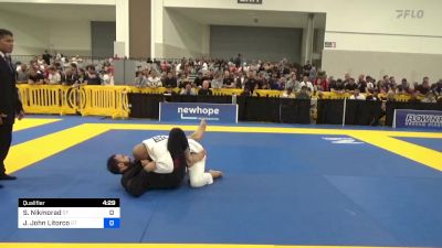 Sean Nikmorad vs Julius John Litorco 2024 World Masters IBJJF Jiu-Jitsu Championship