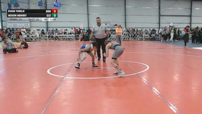 72 lbs Round 5 - 3:00pm Friday - Evan Thiele, Rough House W.C., CA vs Nixon Newby, Select