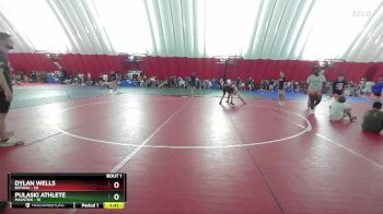 157 lbs Round 1 (6 Team) - Dylan Wells, Batavia vs Pulaski Athlete, Mauston