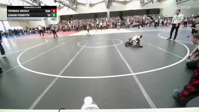 52-B lbs Consi Of 16 #1 - Thomas Dezolt, Truman Rams vs Logan Forsyth, Triumph Trained