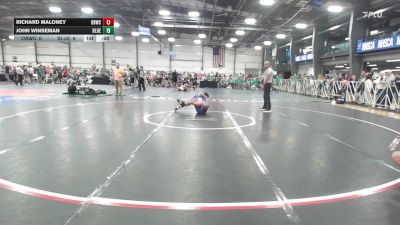 120 lbs Rr Rnd 2 - James Nalewajko, OBWC SuperHeros Titan - HSB vs Andrew Juliano, BlueWave - HSB