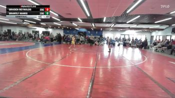 80 lbs Semifinal - Brantly Hanks, 208 Badgers Wrestling Club vs Broden Reynolds, Snake River Wrestling Club
