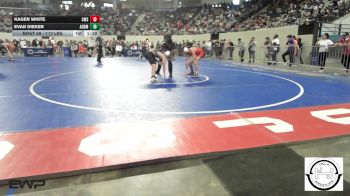 113 lbs Round Of 64 - Kagen White, Comanche MS vs Evan Dieker, Ardmore Junior High