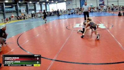 60 lbs Rd# 4- 2:00pm Friday Final Pool - Joseph Rodak, Florida Elite vs Gunnar Landis, PA Silver