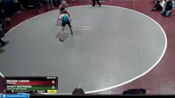 138 lbs Champ. Round 2 - Braden Carson, La Grande vs Wyatt Matthews, Lake City High School