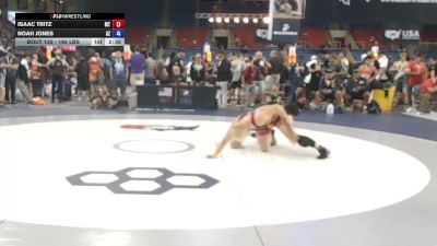 165 lbs Champ. Rd Of 256 - Isaac Tritz, Montana vs Noah Jones, Arizona