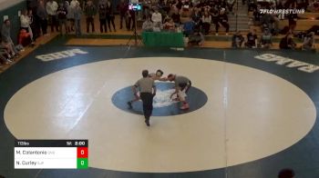 113 lbs Prelims - Michael Colantonio, Quincy vs Nicholas Curley, Saint John's Prep