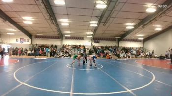 132 lbs Champ. Round 2 - Hunter Robinson, Kelly Walsh vs Reese Evenson, Thunder Basin High School