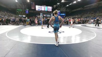 94 lbs Champ. Rd Of 64 - Macklin Doyle, Iowa vs Quintin Hunt, Virginia