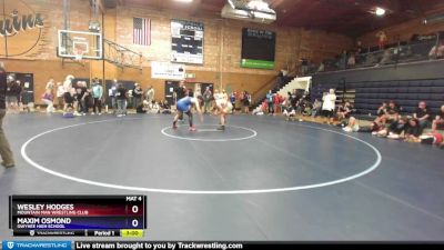 190 lbs 3rd Place Match - Wesley Hodges, Mountain Man Wrestling Club vs Maxim Osmond, Owyhee High School