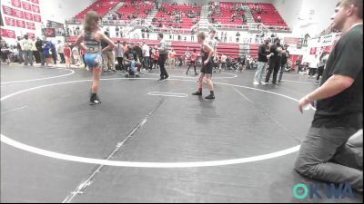 85 lbs Consi Of 8 #2 - Stetsyn Prater, Tuttle Wrestling vs Caden Calhoun, Lions Wrestling Academy