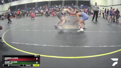 125 lbs Cons. Round 4 - Kasey Sloan, Unattached vs Joseph Lloyd, RAW