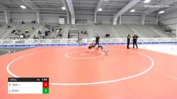 120 lbs Semifinal - Carter Tate, NV vs Joey Cruz, CA