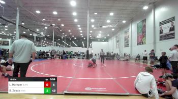 191 lbs Quarterfinal - Landon Hamper, Superior Black vs Stosh Zalota, Malvern Wrestling Club