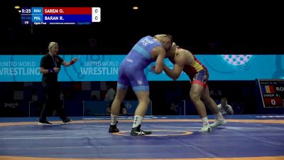 125 kg 1/8 Final - Omar Ihab Sarem, Romania vs Robert Baran, Poland