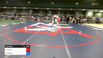 200 lbs Semifinal - Josephine Larson, IL vs Caroline Biegel, NJ