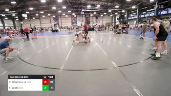 138 lbs Rr Rnd 3 - Rocco Gaudious Jr, Elite NJ HSB Red vs Kason Wirtz, Iron Faith Wrestling