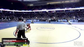 I-145 lbs Quarterfinal - Kennedy Thomas, Cicero-North Syracuse vs Te`shaun Mathews, Niagara Wheatfield