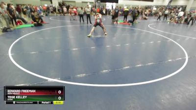 150 lbs Cons. Round 4 - Tege Kelley, Utah vs Edward Freeman, New Mexico