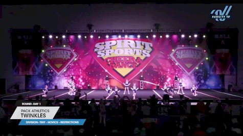 Pack Athletics - Twinkles [2023 L1 Tiny - Novice - Restrictions Day 1] 2023 Spirit Sports Battle at the Beach Myrtle Beach Nationals