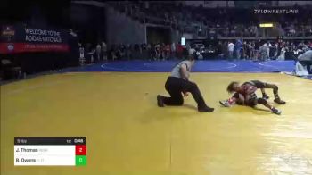51 lbs Consolation - Julius Thomas, Nebraska Boyz vs Brody Owens, El Dorado