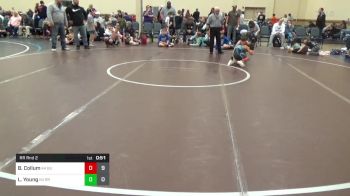 60 lbs Rr Rnd 2 - Brock Collum, Buffalo Valley K-4 vs Lucas Young, Ragin Raisins Concord K-4