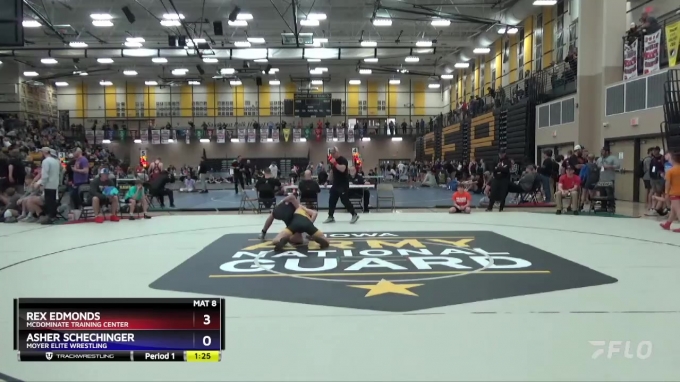 Asher Rex 125 lbs Round 2 - Rex Edmonds, McDominate Training Center vs Asher ...