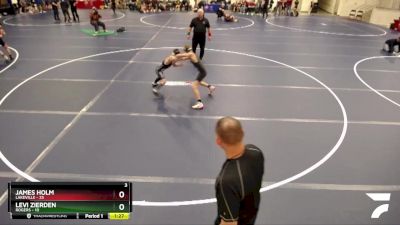 80 lbs Round 2 (6 Team) - Levi Zierden, Rogers vs James Holm, Lakeville