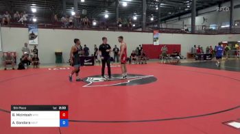 72 kg 5th Place - Brett McIntosh, Wyoming Wrestling Reg Training Ctr vs Aaron Gandara, Southern Oregon University