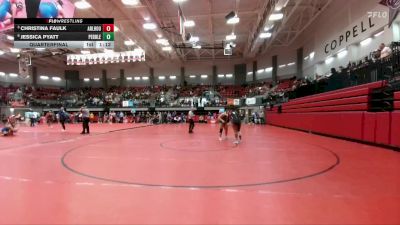 235 lbs Quarterfinal - Christina Faulk, Arlington Houston vs Jessica Pyatt, Pebble Hills