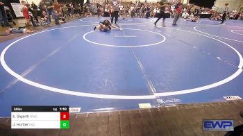 59 lbs Semifinal - Emma Giganti, Fort Polk Wrestling Club vs Jackson Hunter, Longview Wrestling Club / Team 515